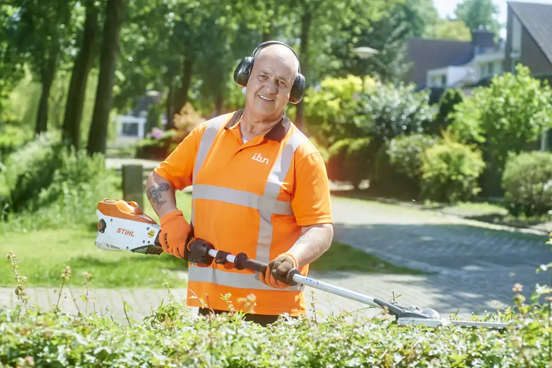 Jos vertelt over zijn werk als medewerker groen bij IBN