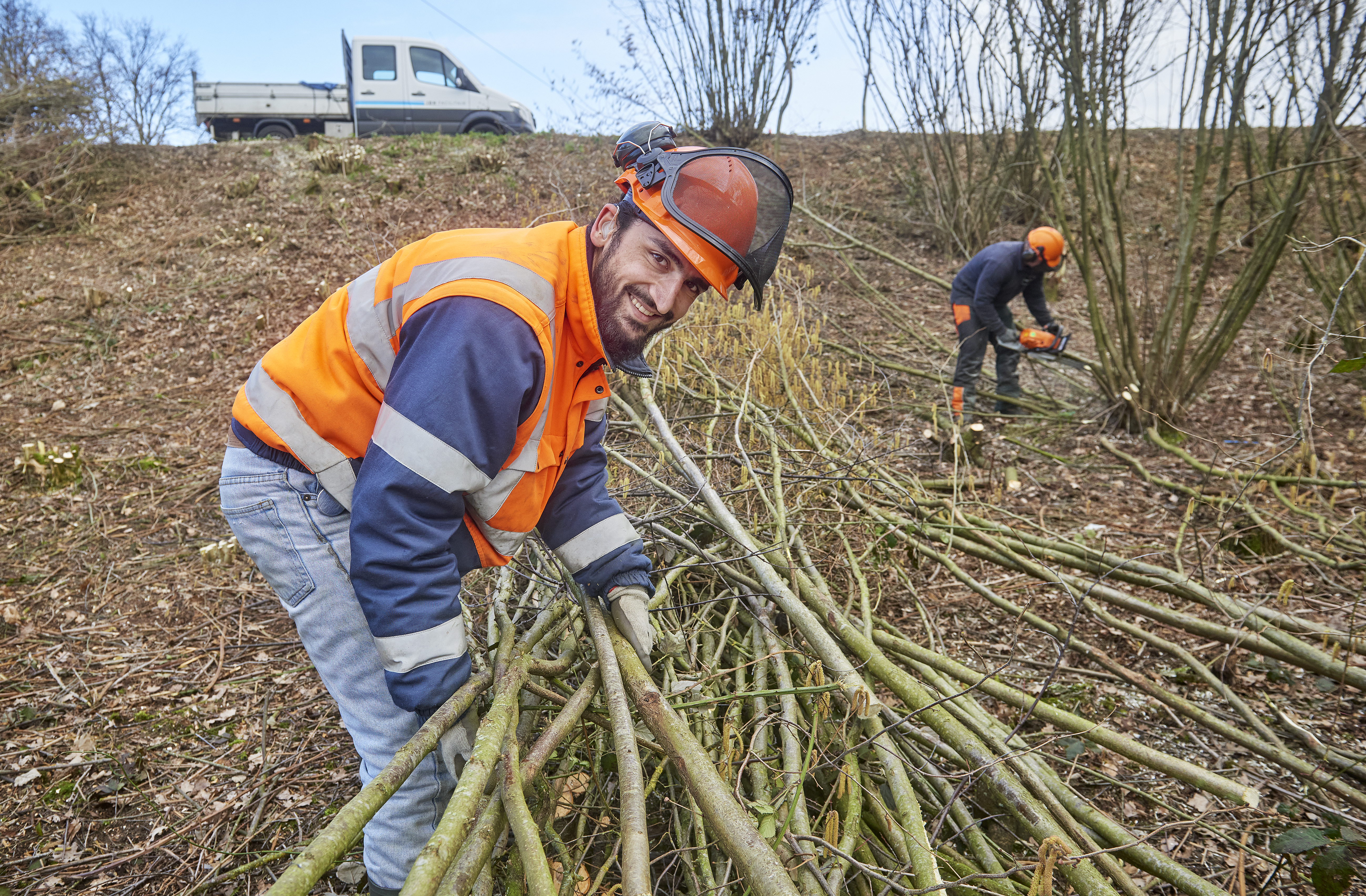 Lees het verhaal van medewerker groenonderhoud Hussain Jumaa