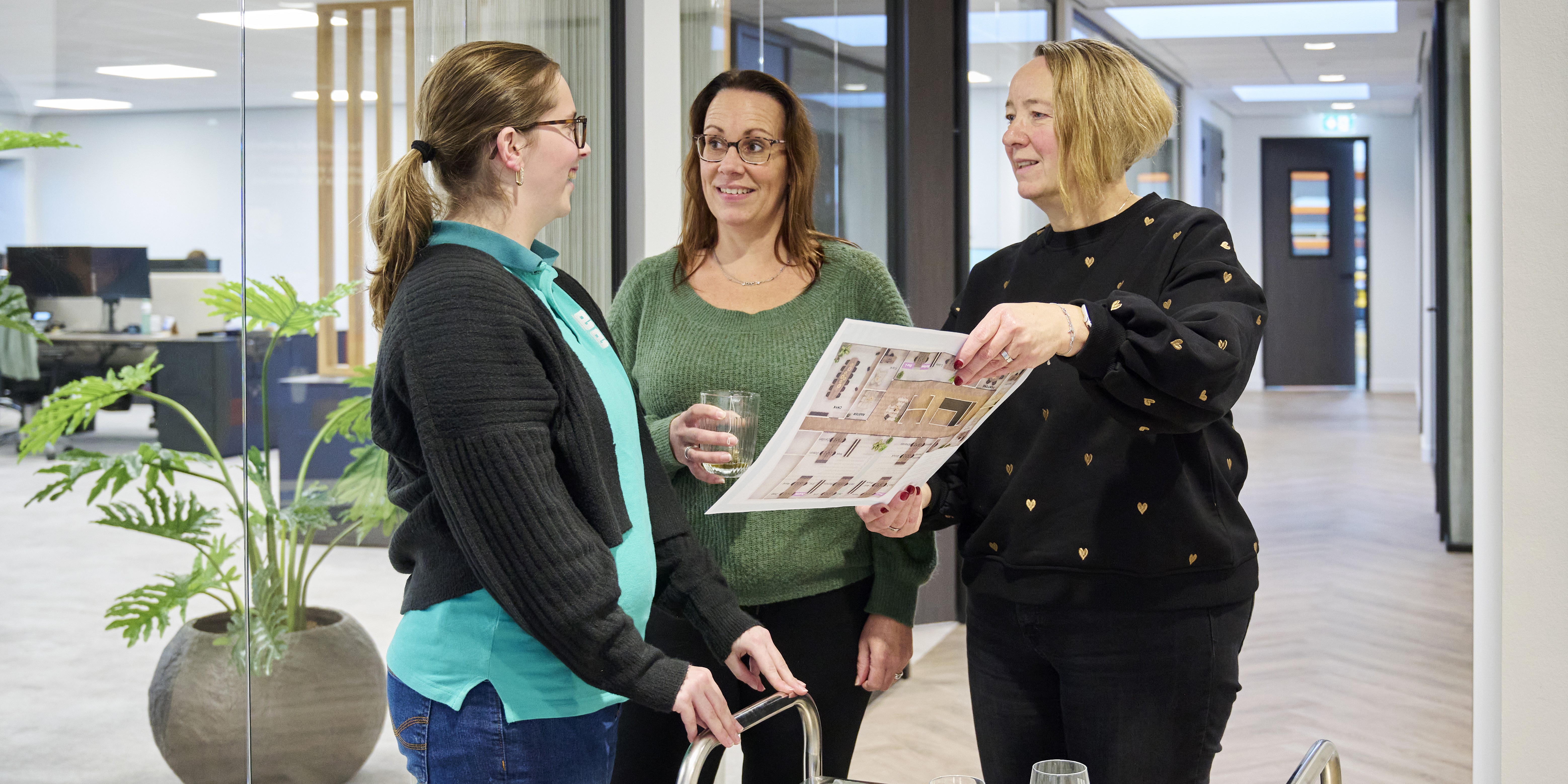 Sterre aan het werk bij Weemen