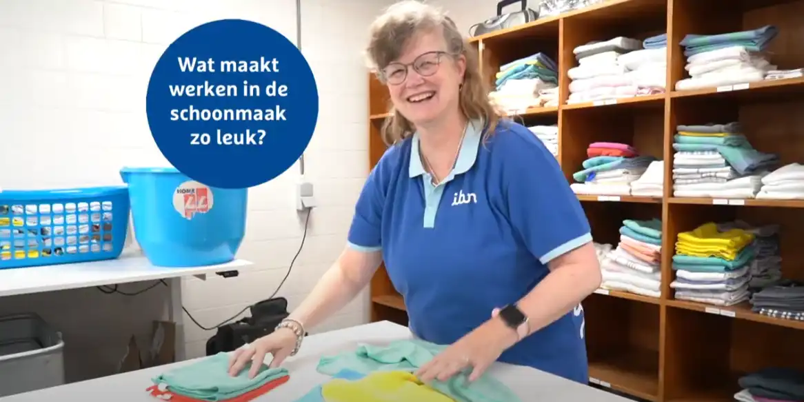 Bekijk de video over werken in de schoonmaak