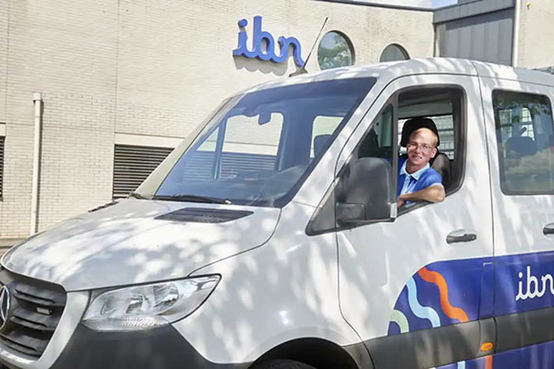 Jan vertelt over zijn werk als chauffeur bij IBN