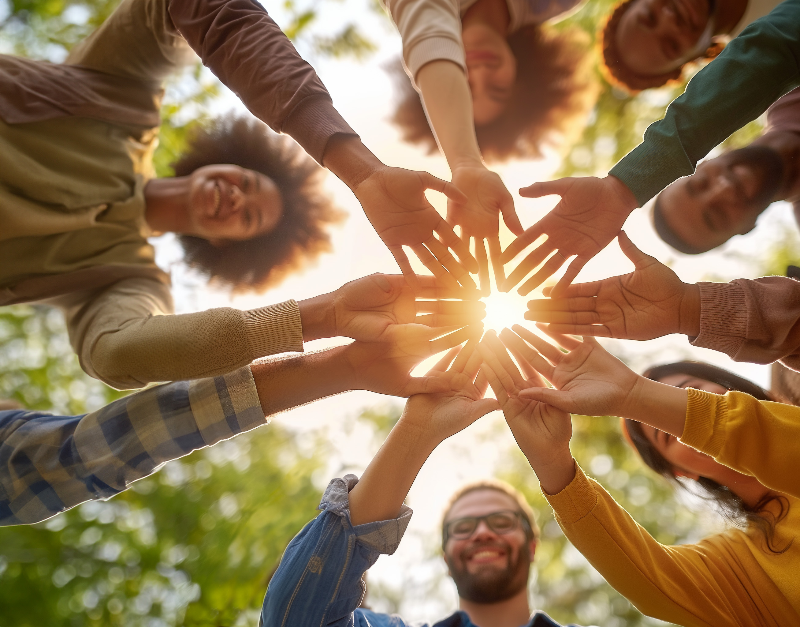 Tikklyou Photograph Of A Diverse Group Of People Standing