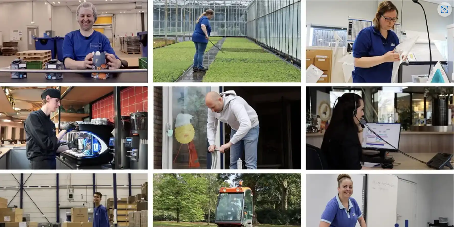 Bekijk de film over de verschillende werkleerlijnen van IBN