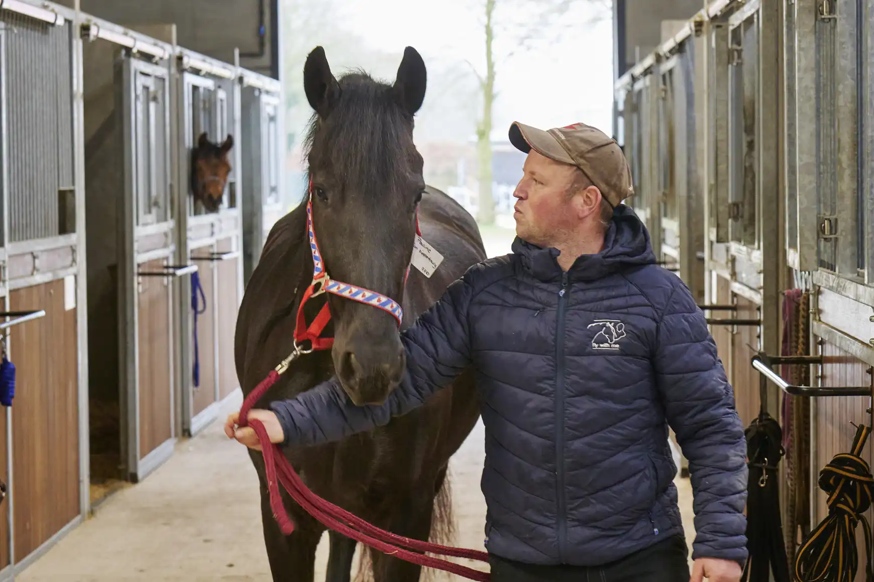 Jan-Willem tijdens zijn werk 