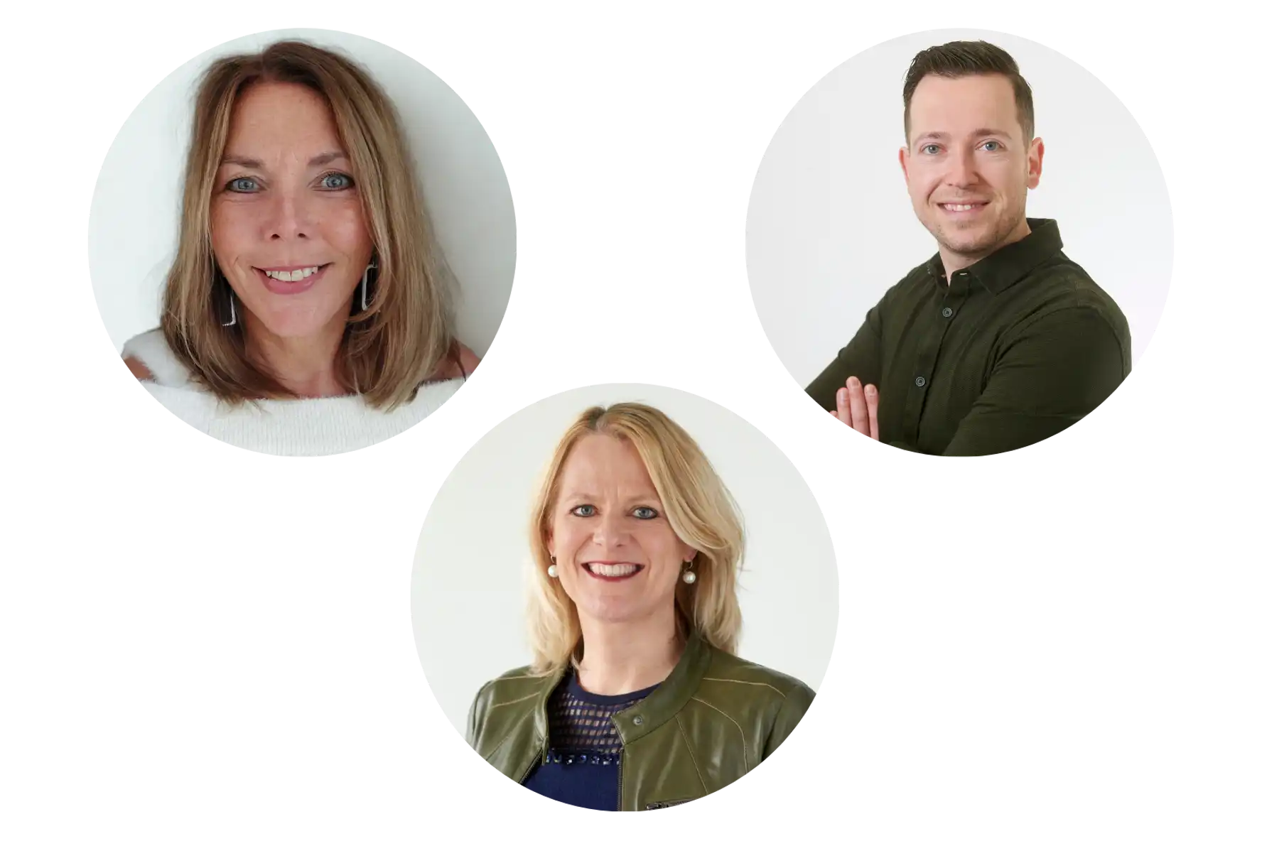 Accountmanagers Loes, Rik en Hanneke