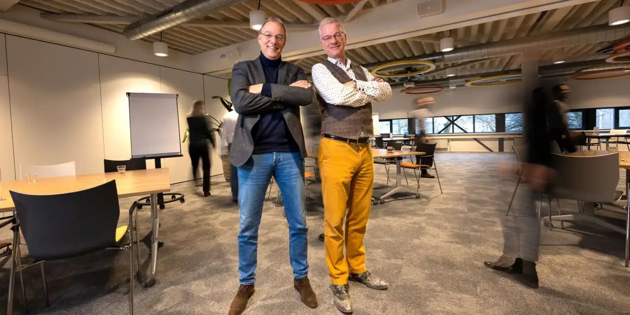 Managers van het nieuwe bedrijf Opvius