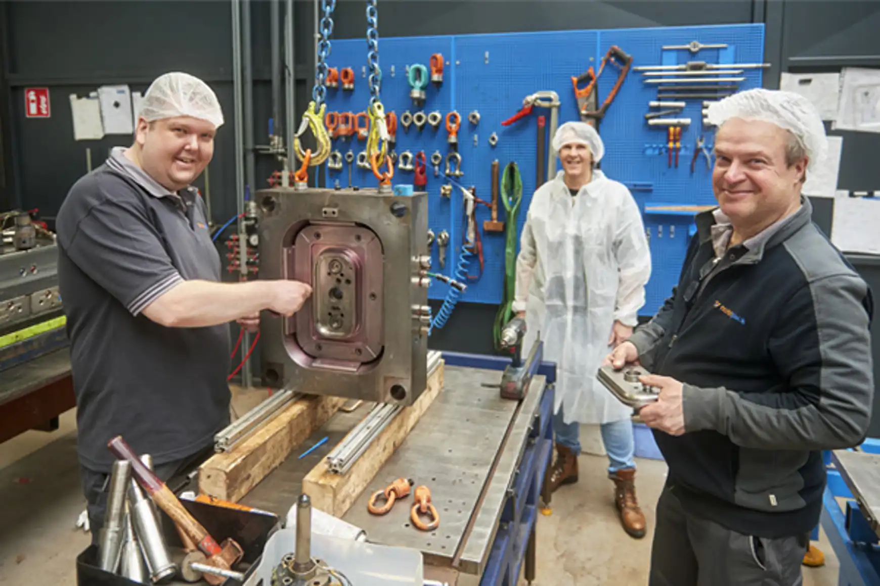 Richard op zijn werkplek