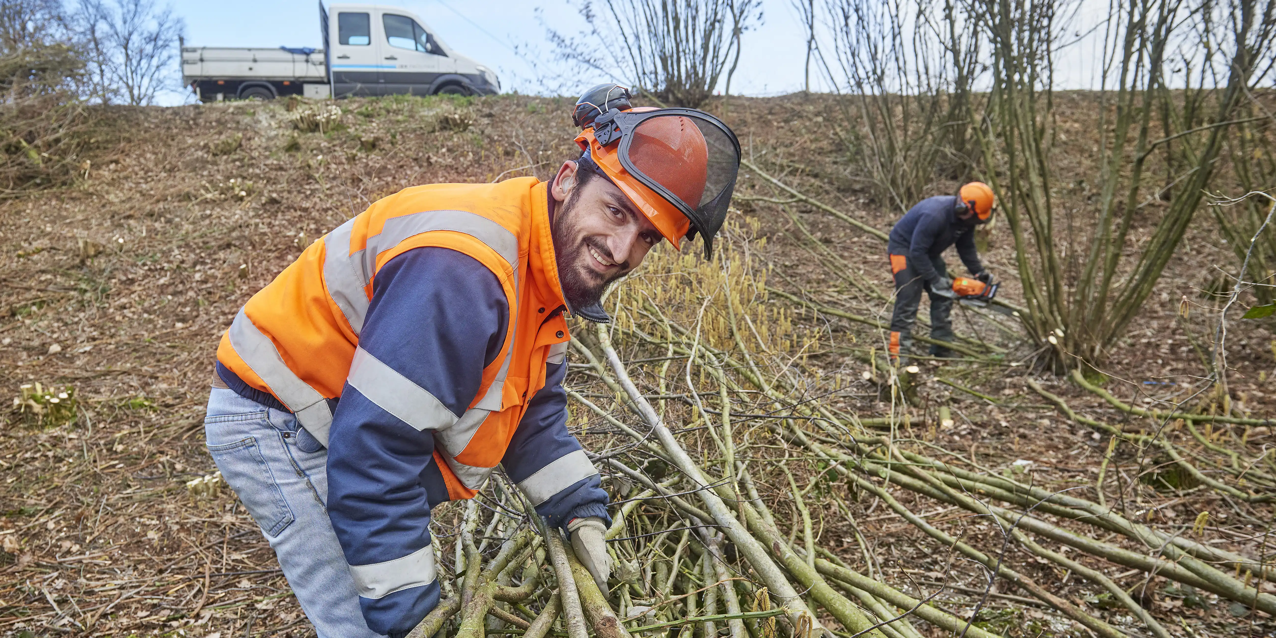 Lees het verhaal van medewerker groenonderhoud Hussain Jumaa