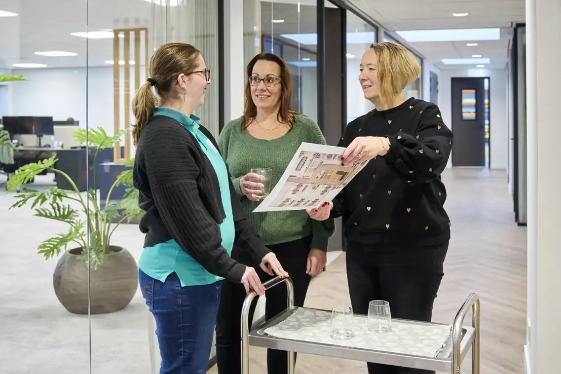 Sterre aan het werk bij Weemen