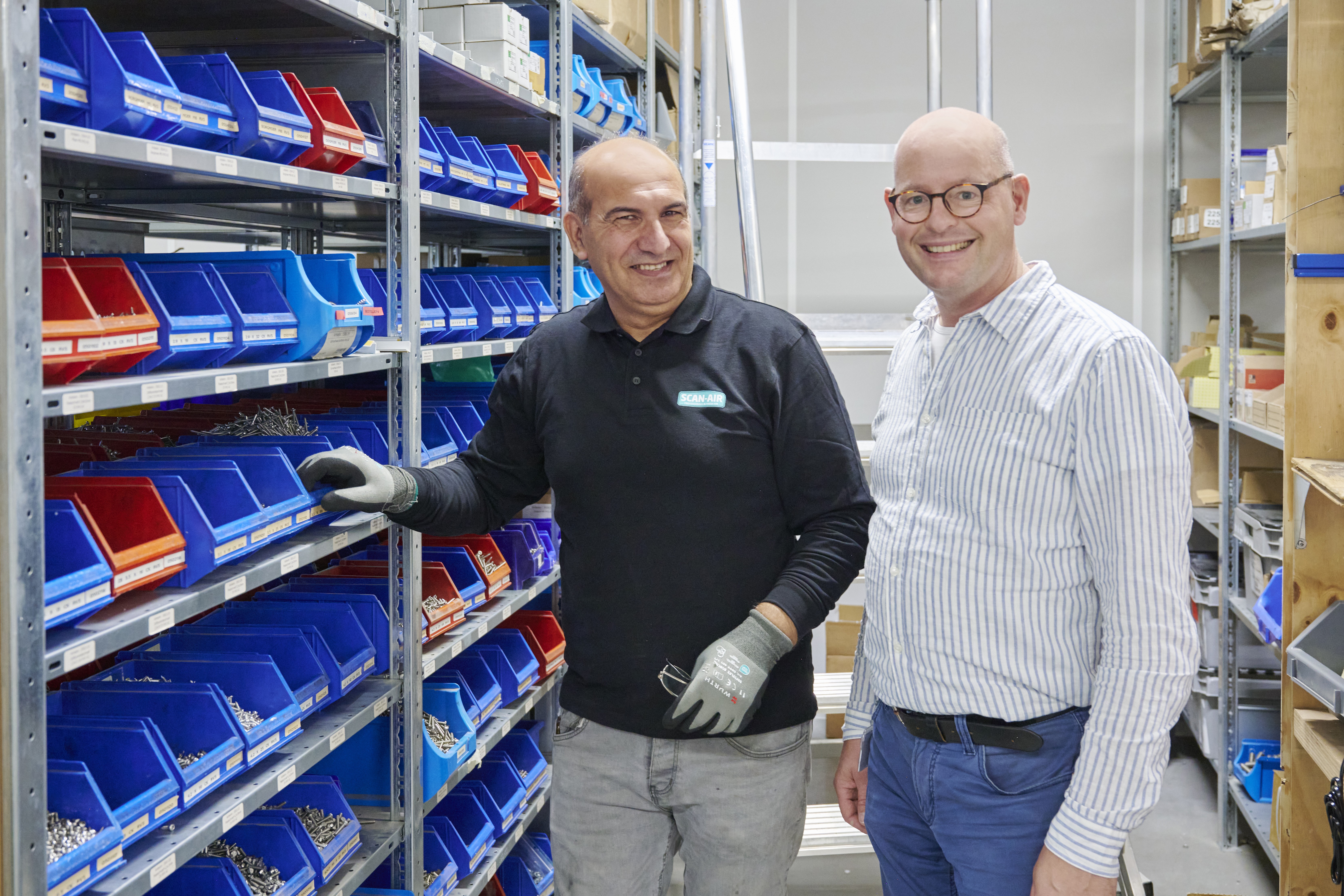 Ahmed met Rico zijn trajectregisseur