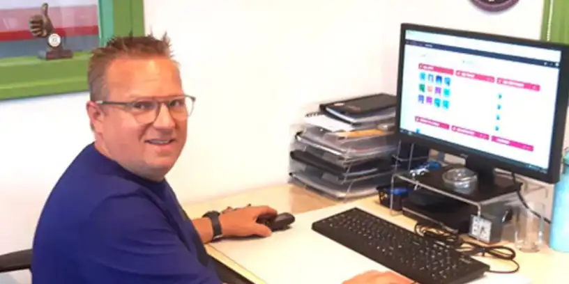 Roy vertelt over zijn werk als conciërge