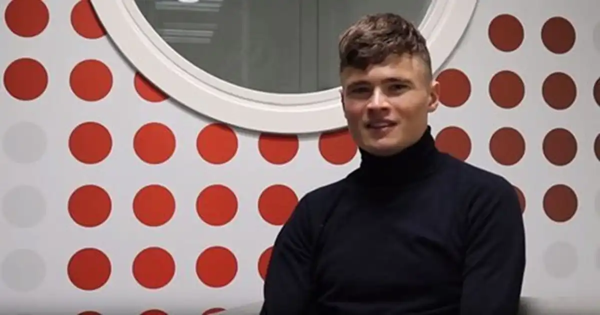 Dylan Bouwmans ontwierp een lamp tijdens zijn stage bij IBN