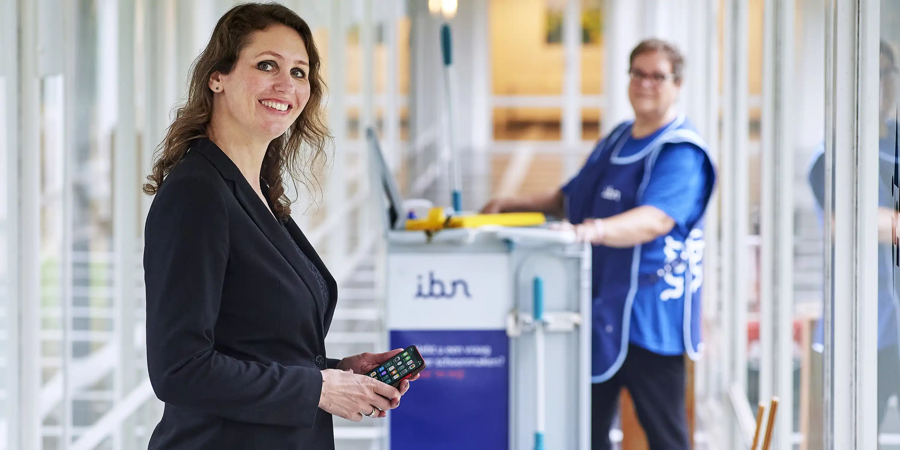 Milou vertelt over de samenwerking tussen IBN en GGZ