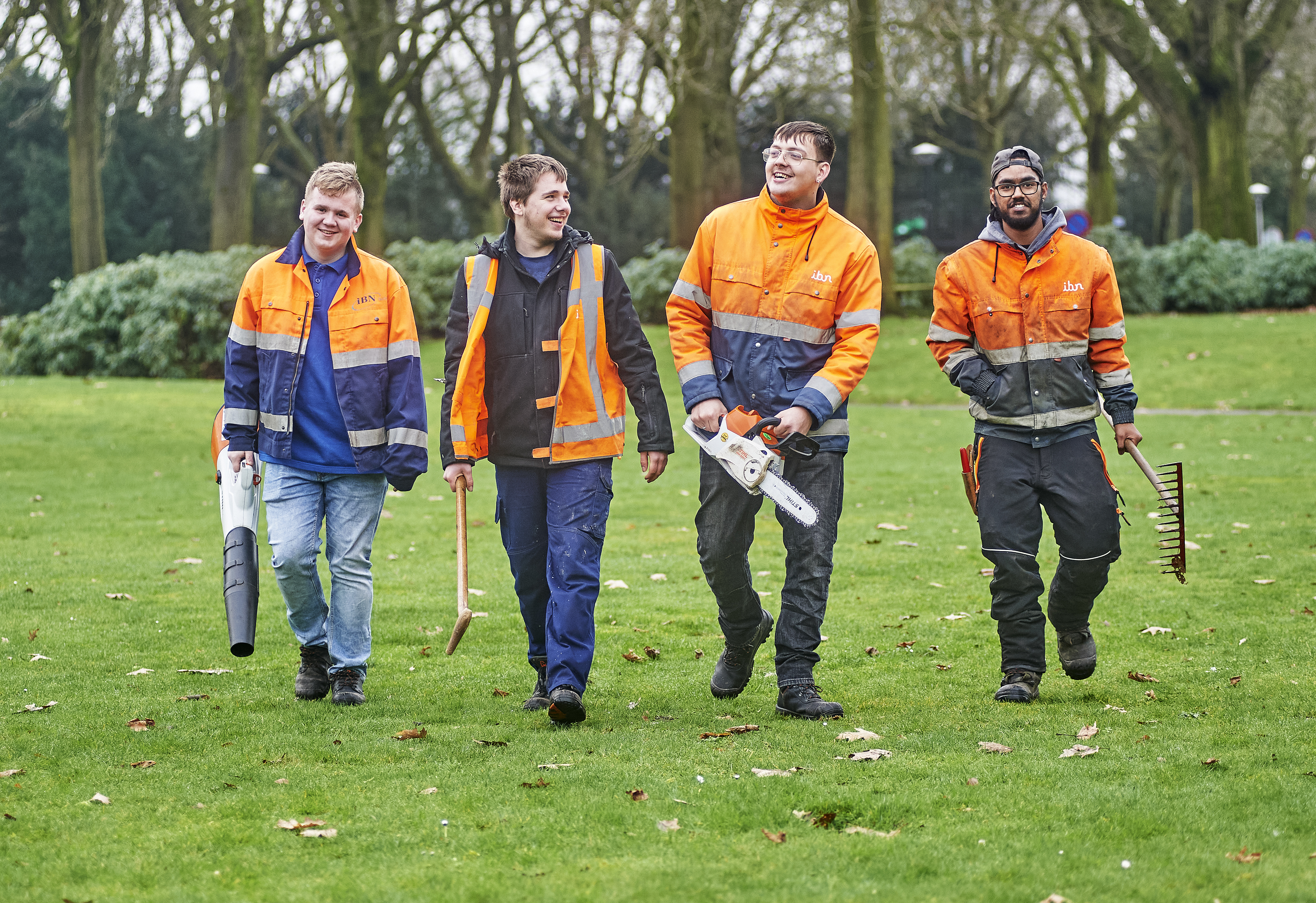 Jongeren vertellen over hun werk in het groen